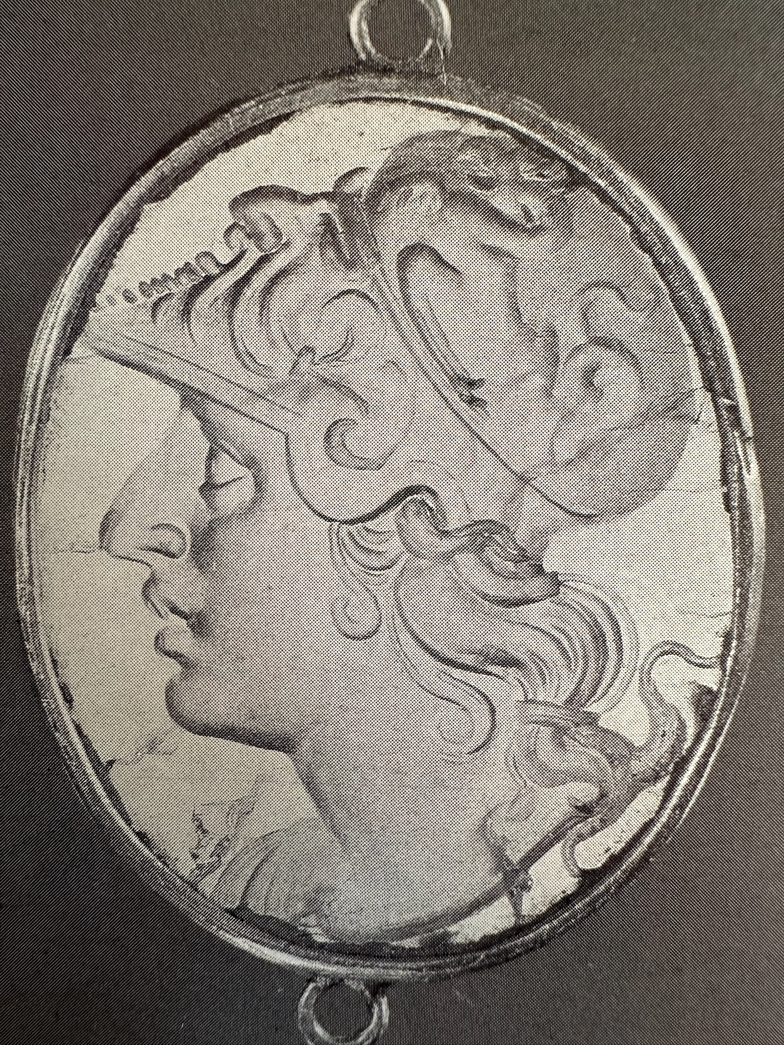 Carlo Costanzi (1705-1781). An Early 18th century sard agate intaglio set in a gold Grand Tour ring. Bust of Alexander the Great.