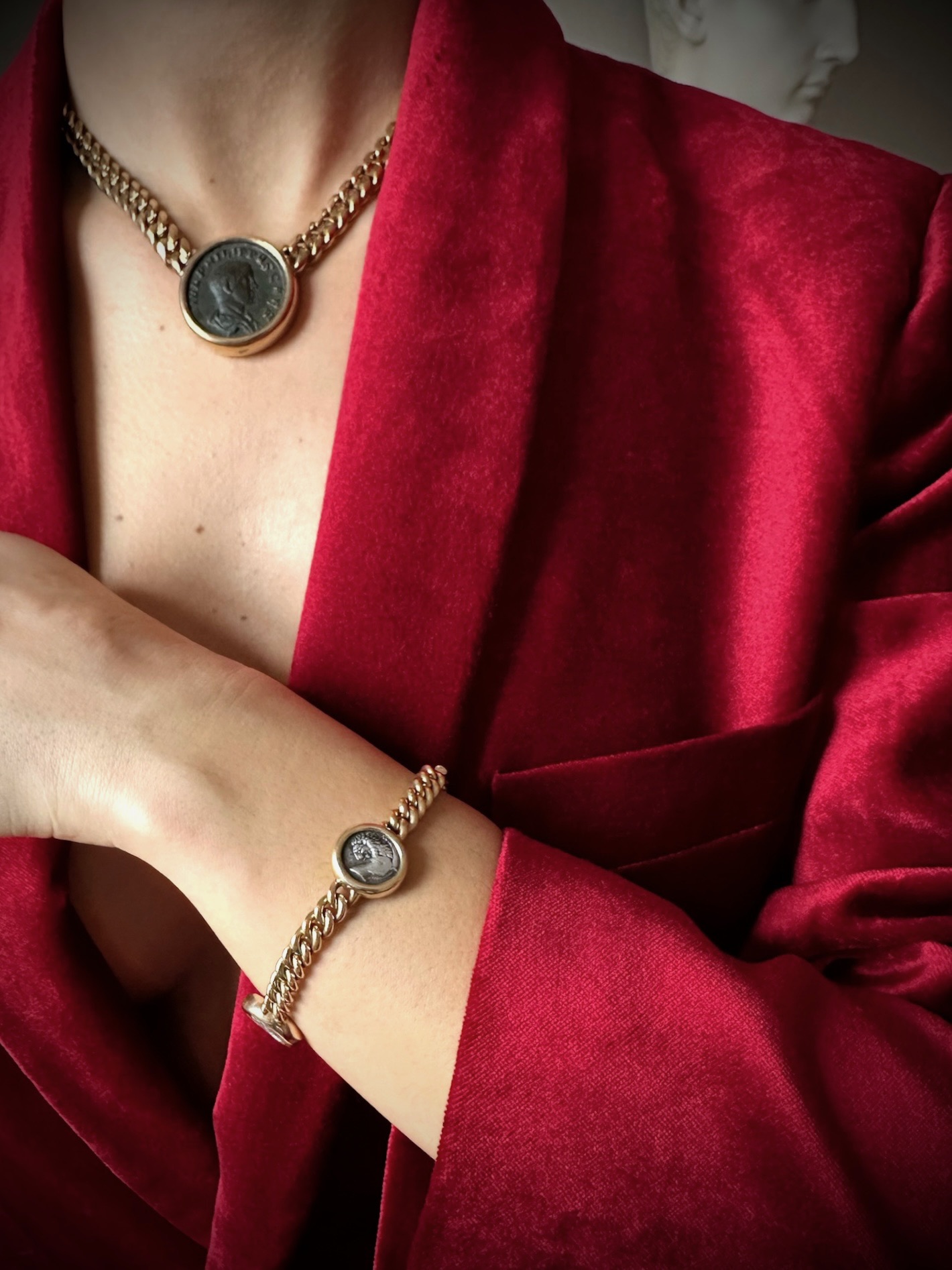 Bulgari 'Monete' bracelet.