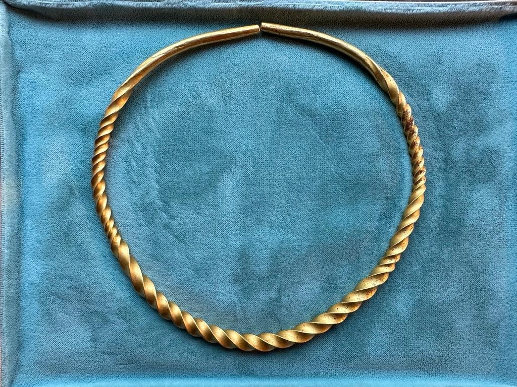 Exceptional Celtic Gold Torque.