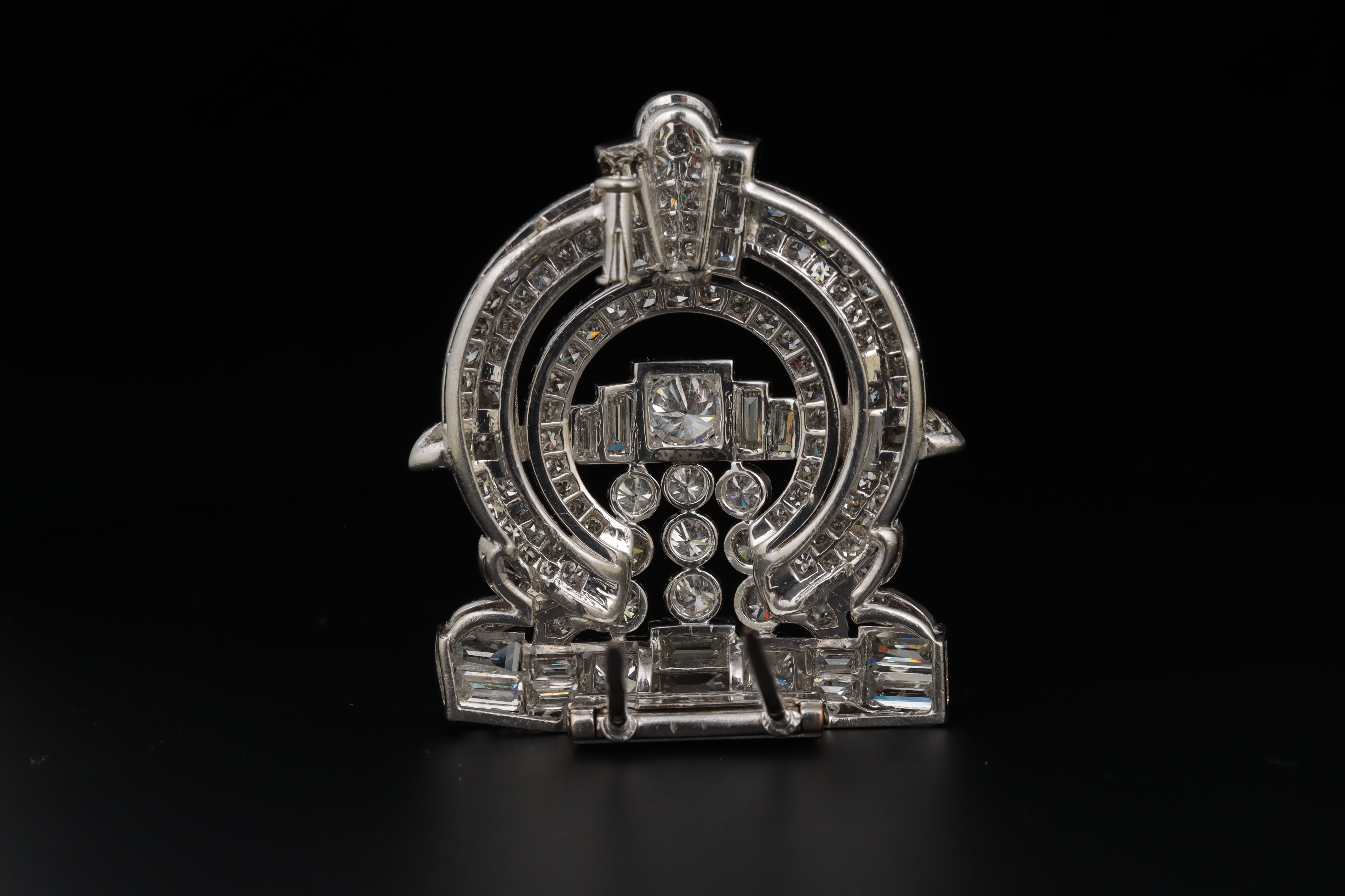 A 1950/60 French Diamond Brooch