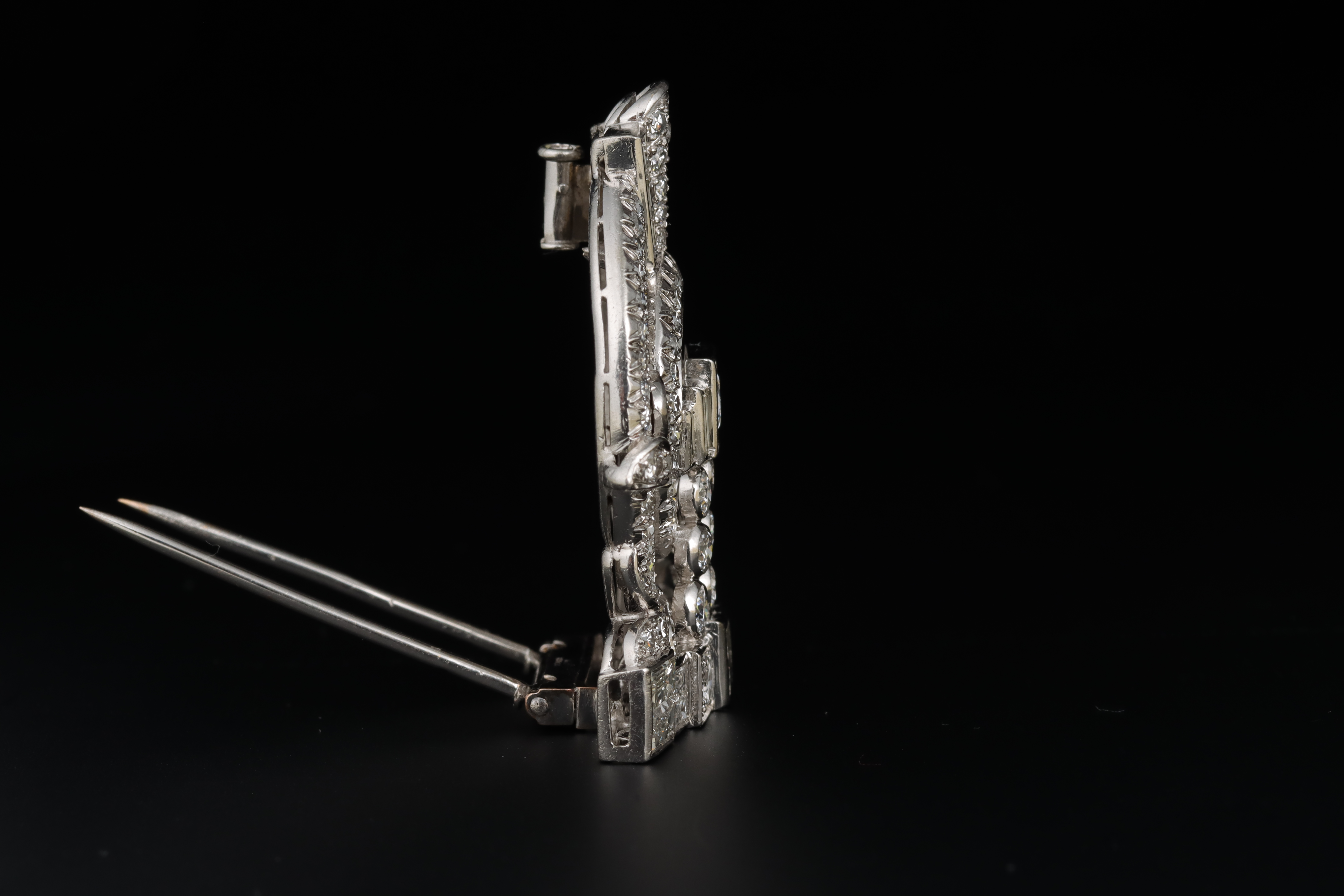 A 1950/60 French Diamond Brooch