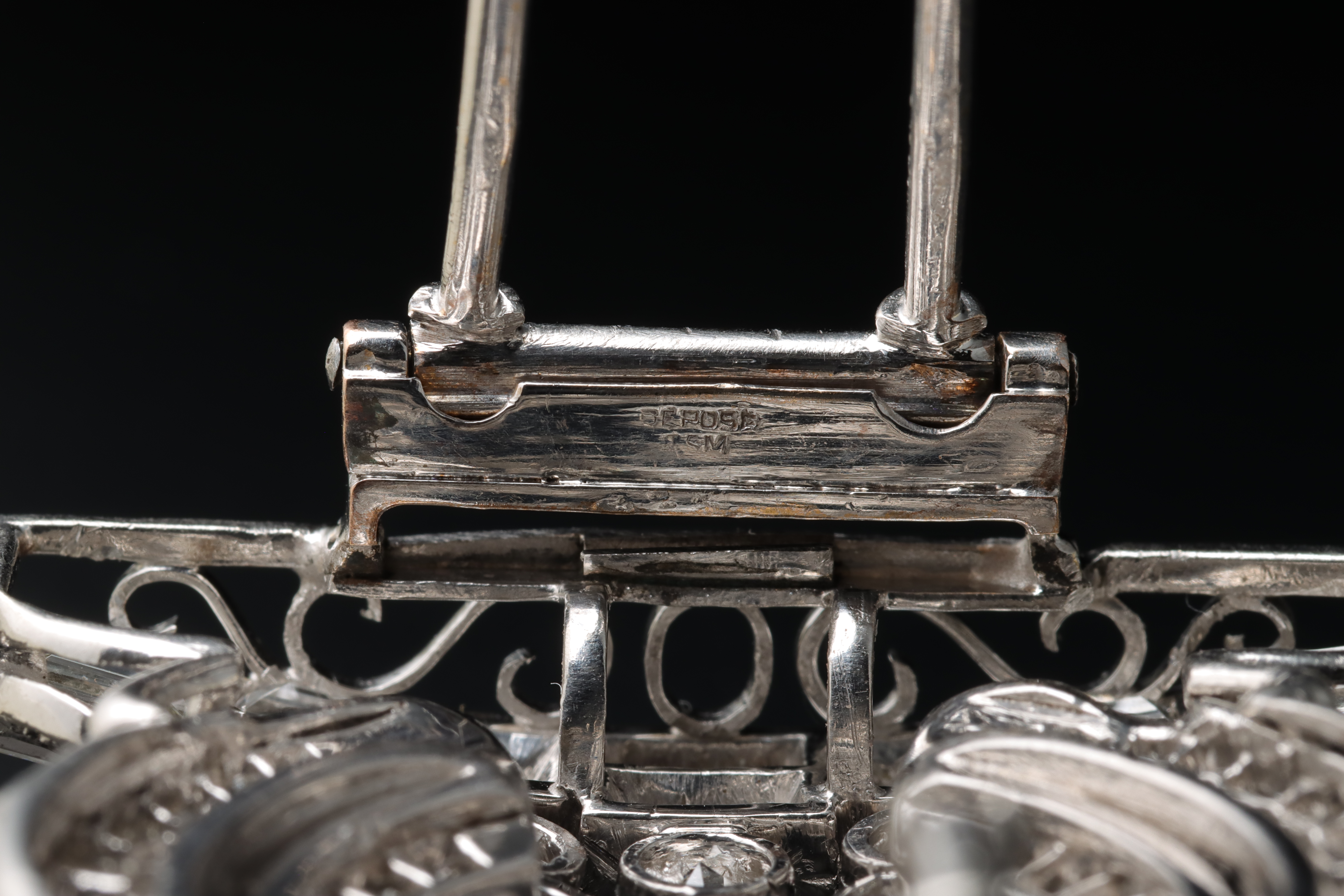 A 1950/60 French Diamond Brooch