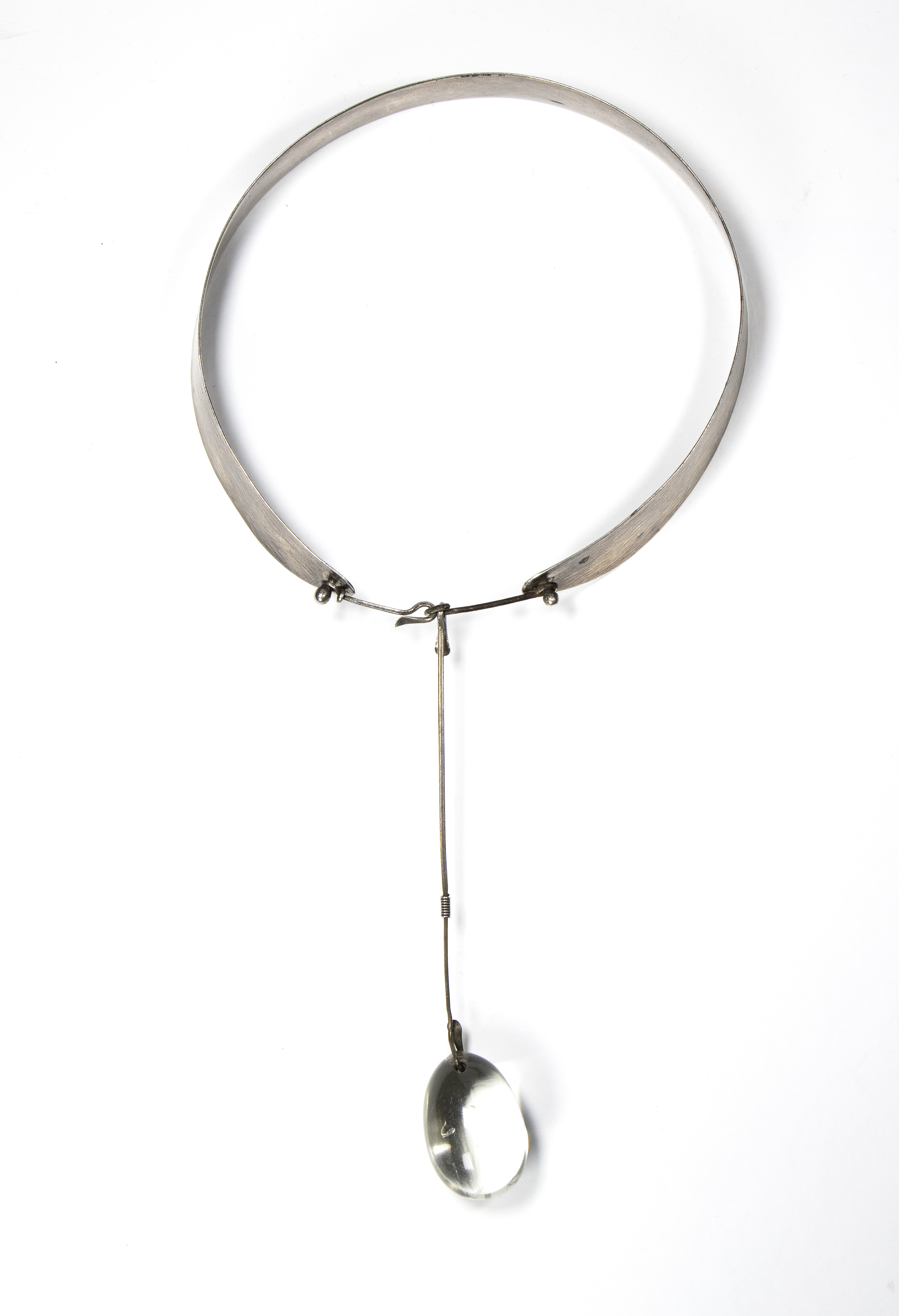 modern, VIVIANNA TORUN BÜLOW-HÜBE. A 'Drop' Silver Necklace. (20th century)