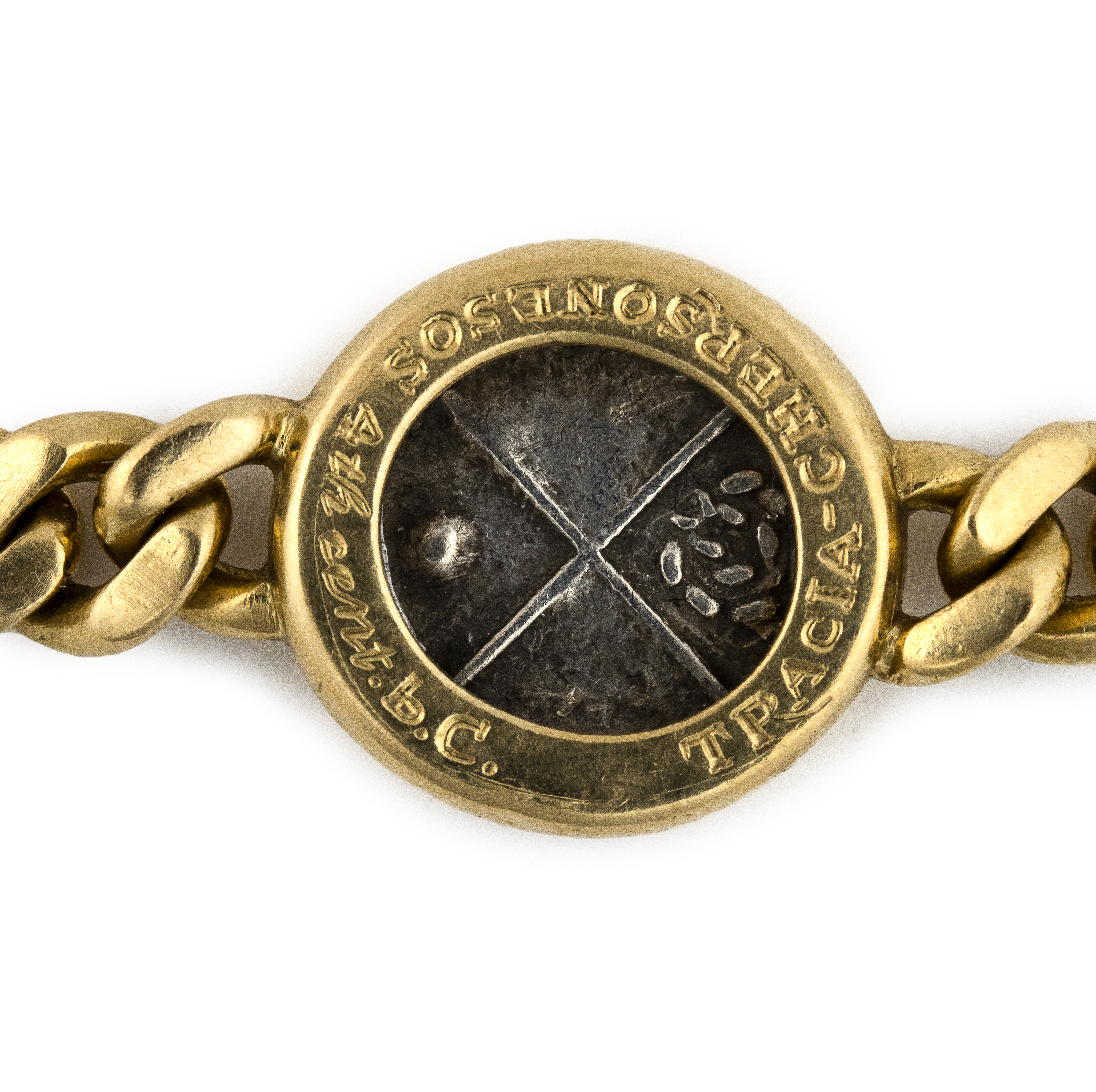 Bulgari 'Monete' bracelet.