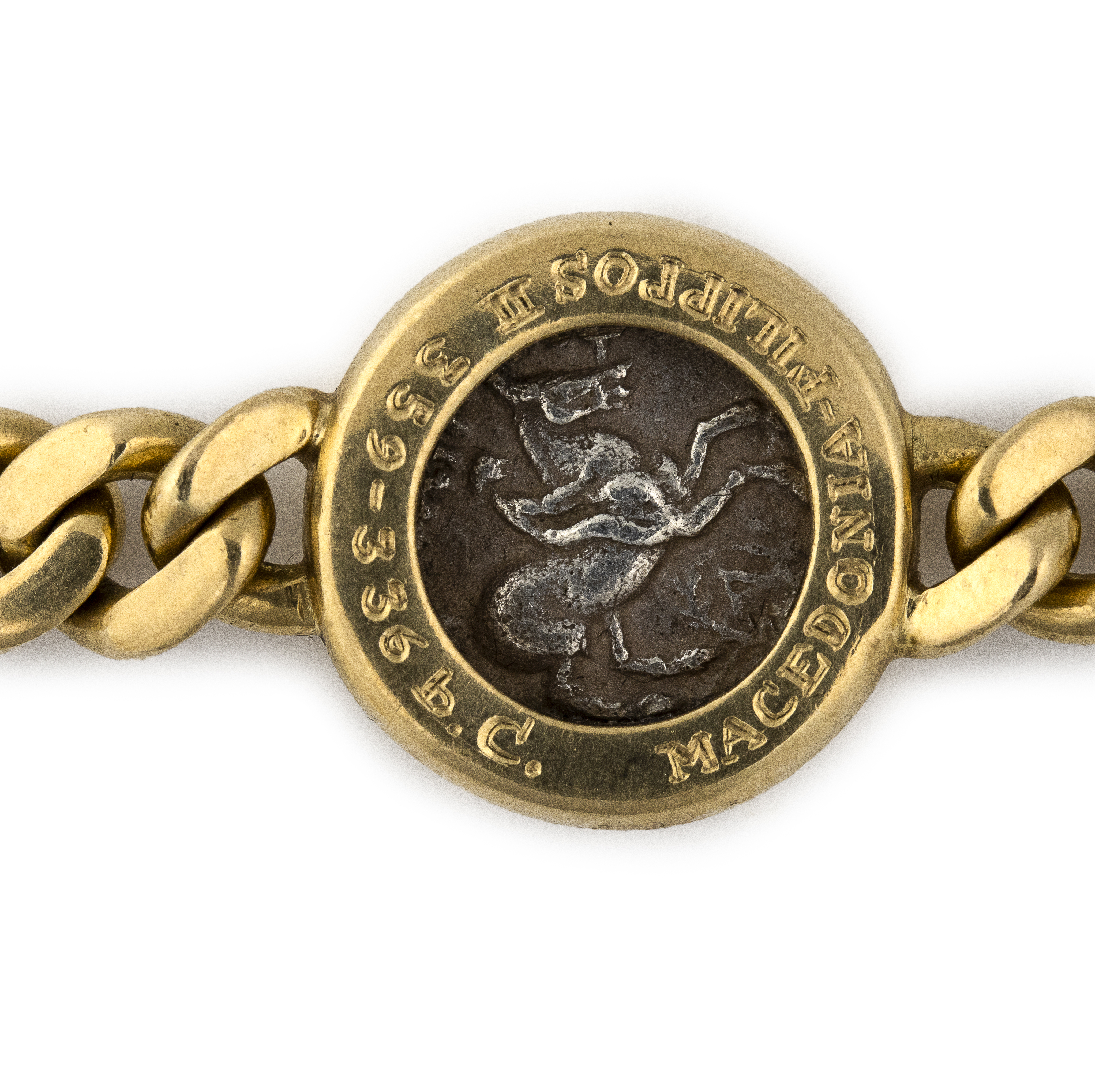 Bulgari 'Monete' bracelet.