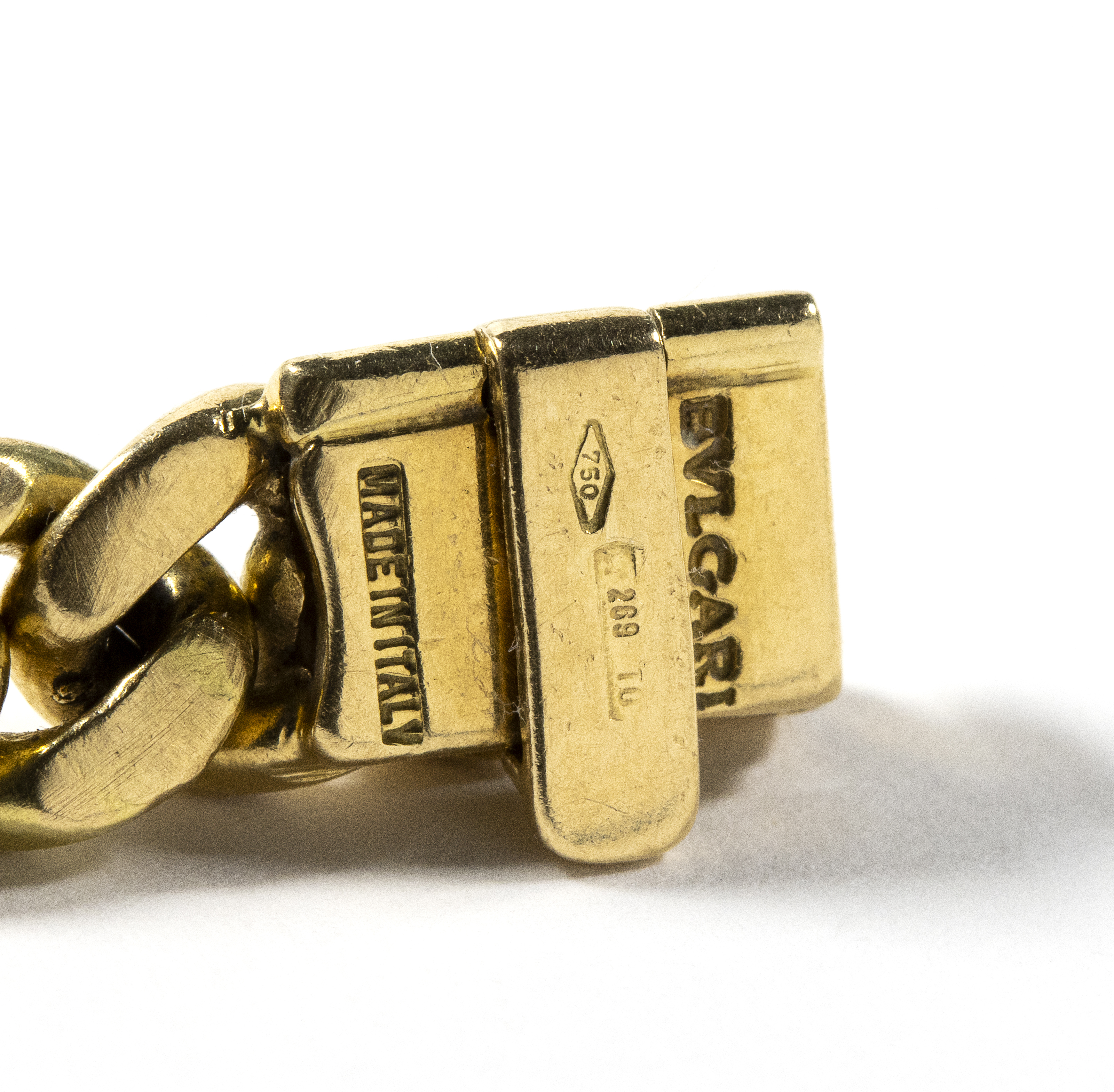 Bulgari 'Monete' bracelet.