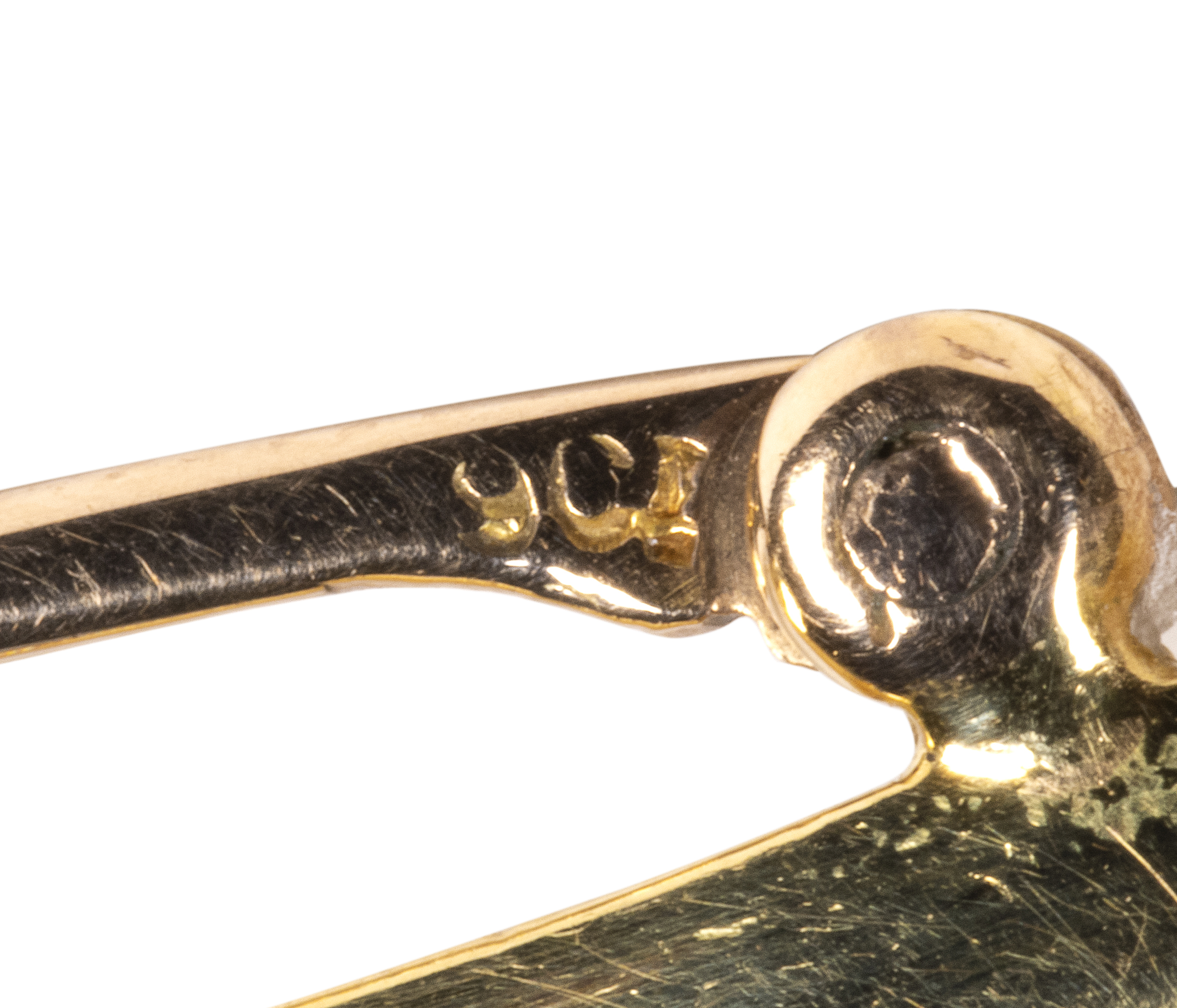 Fin XIXe siècle, Broche fin XIXe Retour d'Egypte. (c. 1880-1890)