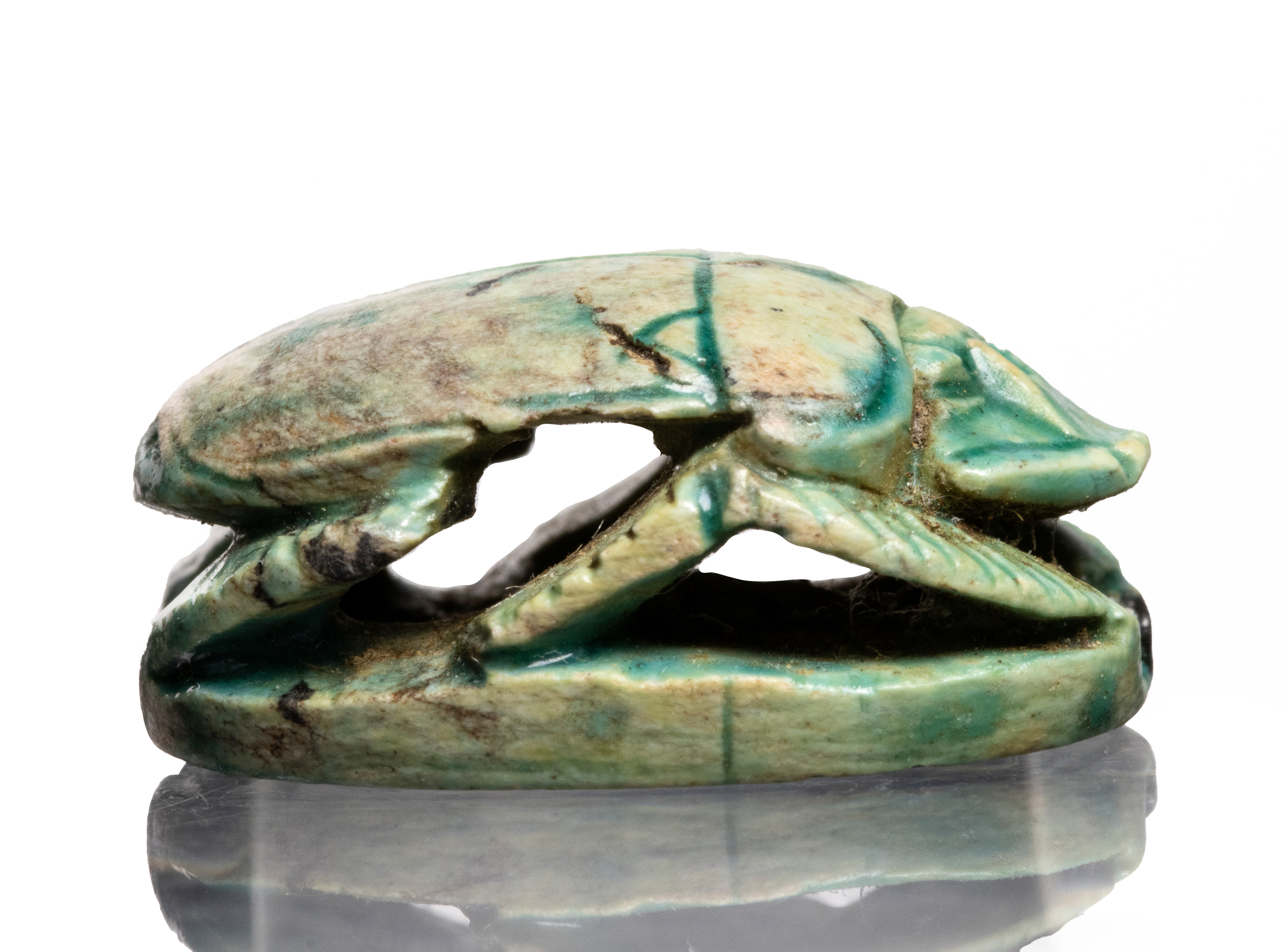 Dynasty 18th, A New-Kingdom Royal-name Scarab of Thutmose III (1479-1425 BCE)