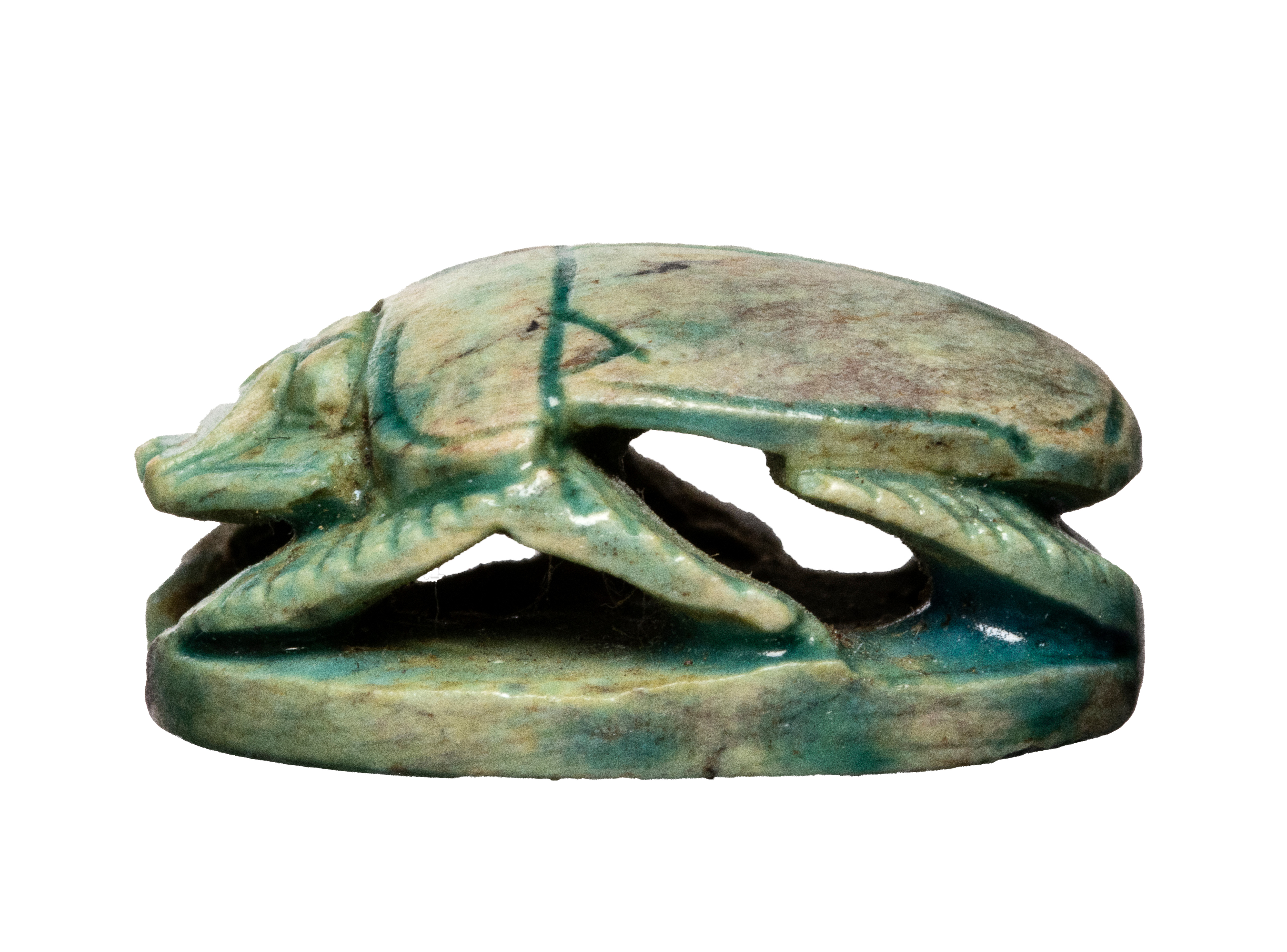 Dynasty 18th, A New-Kingdom Royal-name Scarab of Thutmose III (1479-1425 BCE)