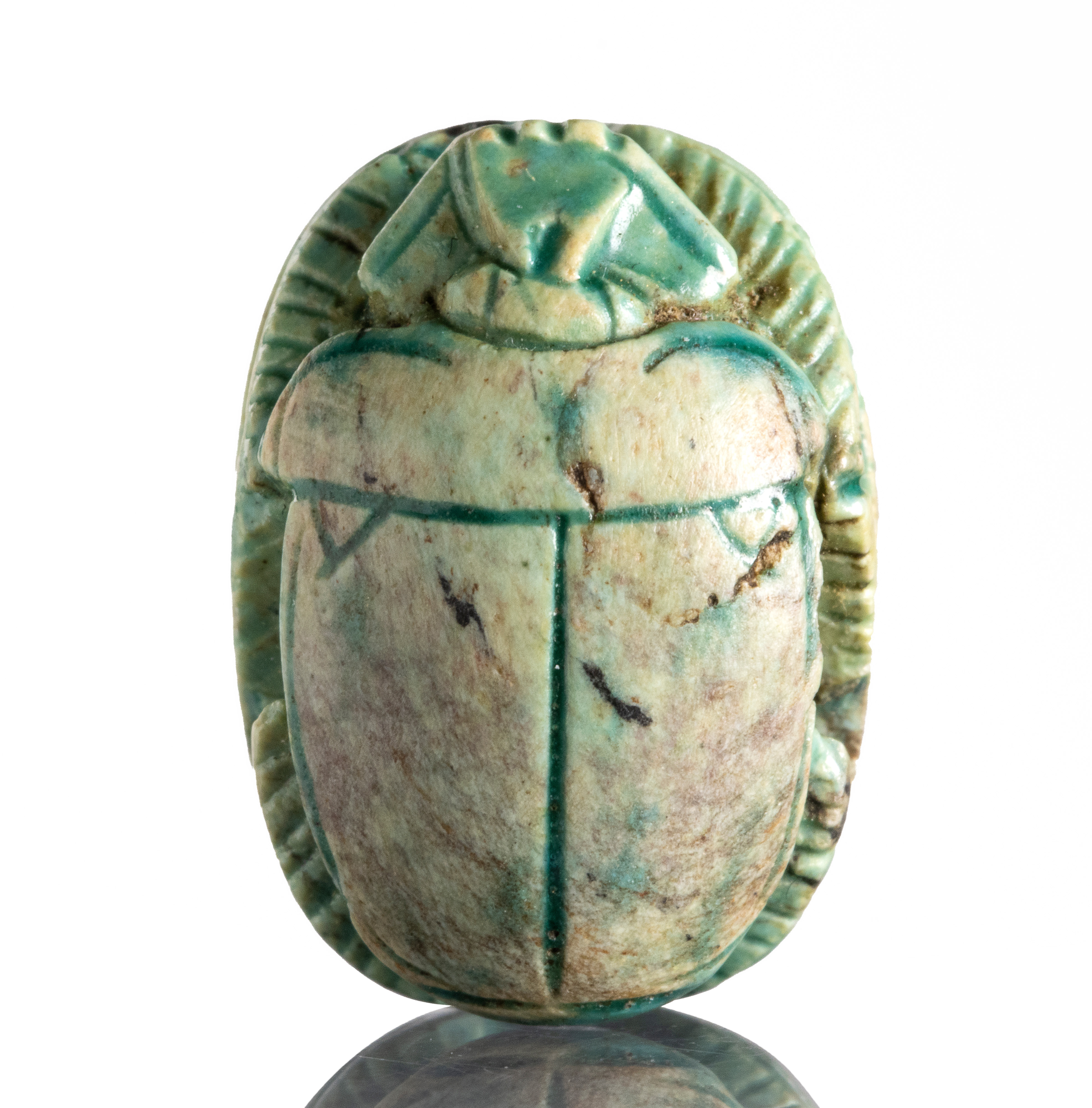 Dynasty 18th, A New-Kingdom Royal-name Scarab of Thutmose III (1479-1425 BCE)