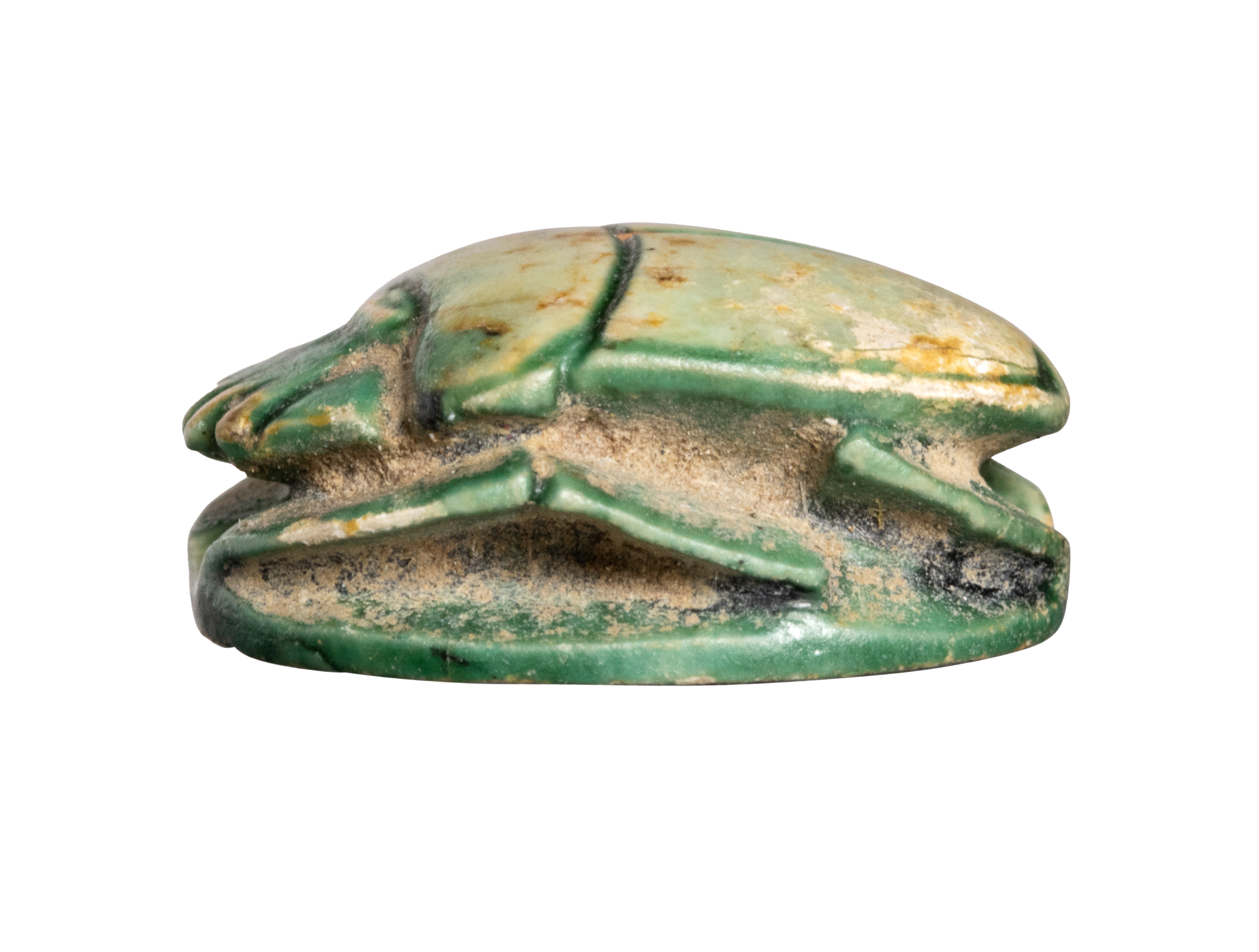 New-Kingdom, A New-Kingdom Scarab with the name of Amon-Ra (ca. 1550-1525 BCE)