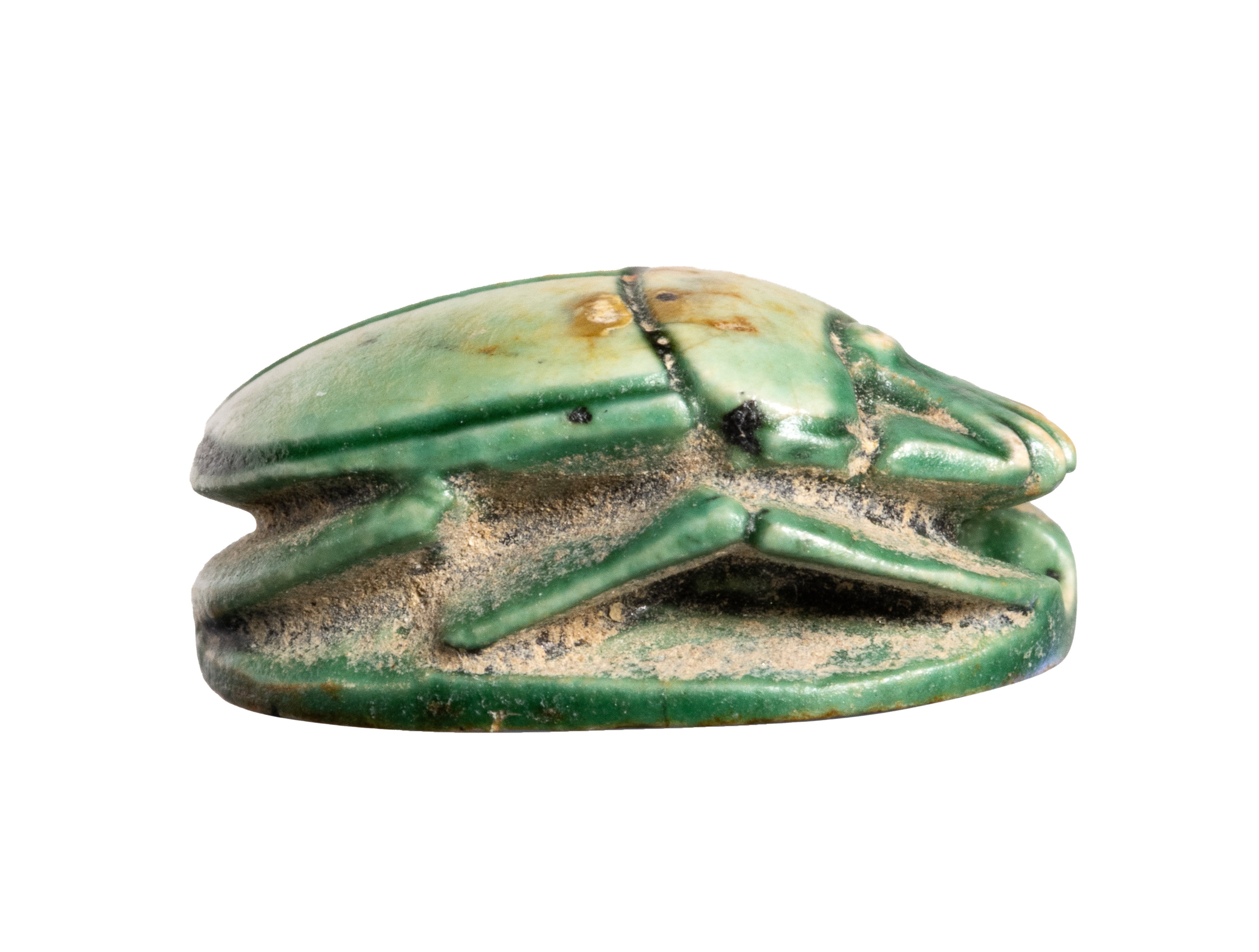 New-Kingdom, A New-Kingdom Scarab with the name of Amon-Ra (ca. 1550-1525 BCE)