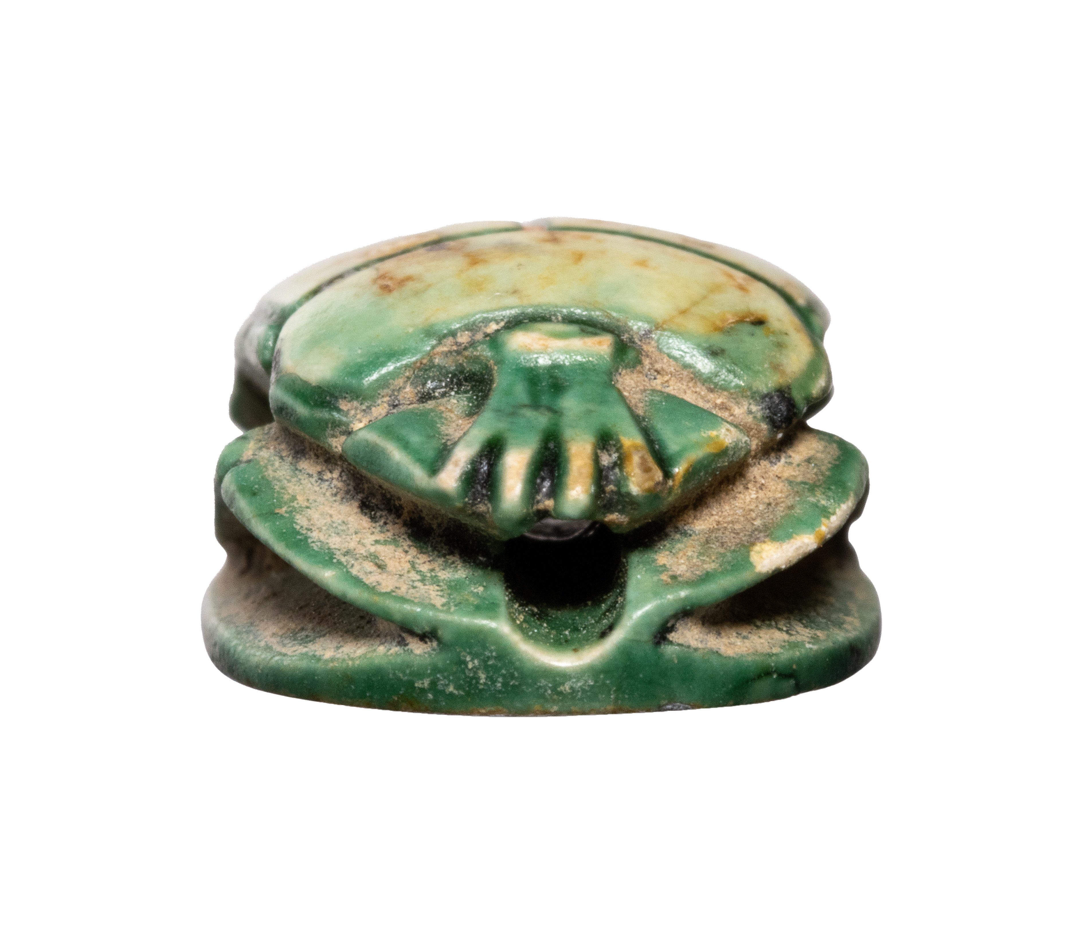 New-Kingdom, A New-Kingdom Scarab with the name of Amon-Ra (ca. 1550-1525 BCE)